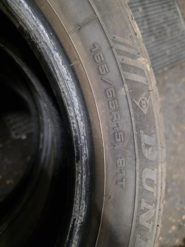 Pneu 165 r15 t dunlop - pneu, 165/65