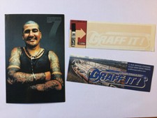 GRAFF IT ! - 3 STICKERS, STREET ART, URBAN CULTURE, HIP-HOP, RAP, BLAZING MAG