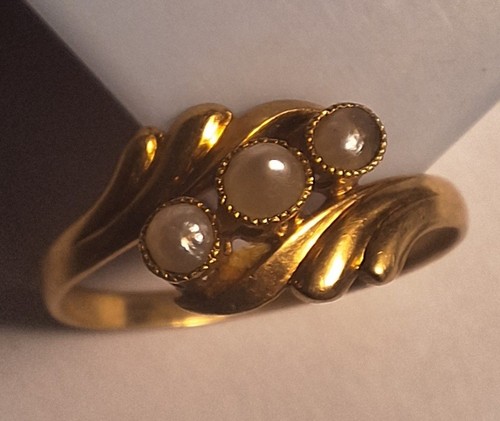 Bague ancienne 18 - or,