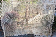 Superbe Nappe ancienne fait