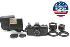 Lot de 3 objectifs【Presque comme neuf】 Pentax Auto 110 SLR 18mm 24mm 50mm...