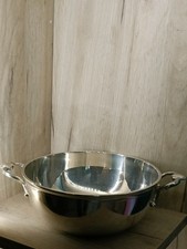 Légumier en Métal Argenté ancien Orfèvre A V .