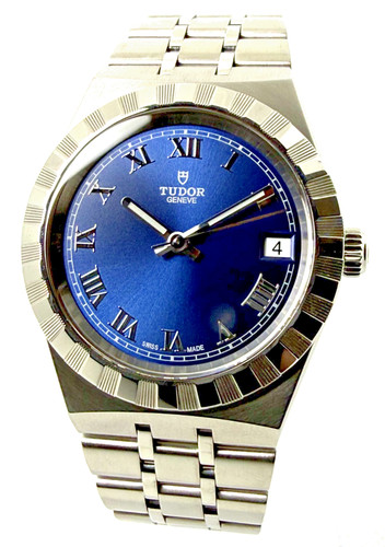 Tudor royal date 28400 - tudor, blue