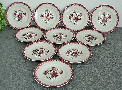 Ancien assiettes dessert en - dessert,