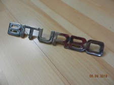 MASERATI BITURBO : monogramme