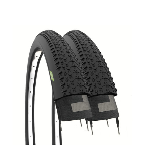 Pneus noirs pour vélo de - pour,