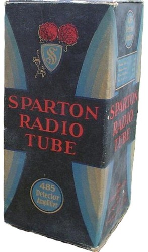Tube 6k6gt sparton nos nib - sparton,
