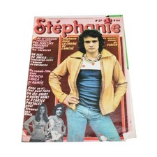 Magazine / revue STEPHANIE n° 27 1977 Sardou Incomplet vintage