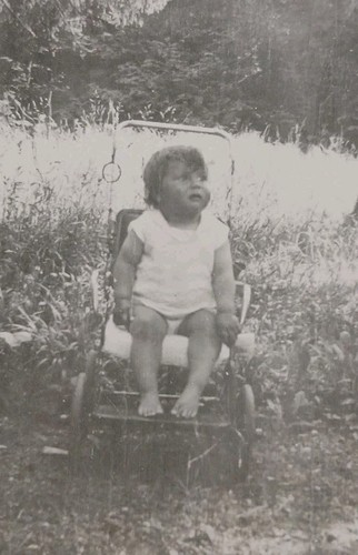Bambin dans poussette - poussette, photo