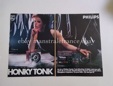 Philips D8254 Stereo Radio Cassette Recorder ad clippings Sweden 1980s