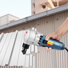 VEVOR Grignoteuse Électrique à Tôle 380W Coupe-métal Électro Portatif Outil