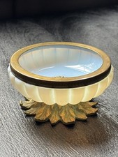 Art Deco coupelle en verre