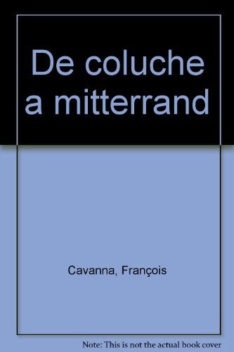 Coluche mitterrand - de,