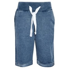 Enfants Garçons Polaire Bleu Short Vêtements de Sport Décontracté Mode 5-13 Ans