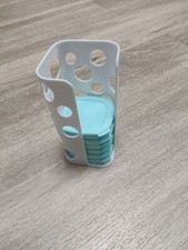 Yaourtière SEB multidelices range couvercles pour 12 couvercles (blanc)