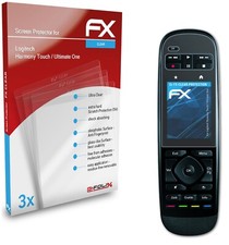 atFoliX 3x Protecteur d'écran pour Logitech Harmony Touch / Ultimate One clair