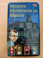 Meurtre Mystérieux au Manoir - Edition 2010 Jeu Société Complet NEUF