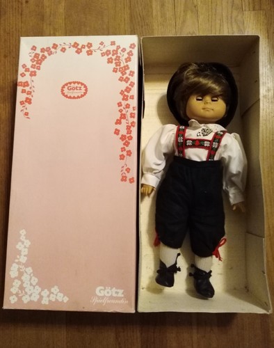 Gotz vintage doll boy - gotz,