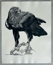 Paul JOUVE Gravure Animalière