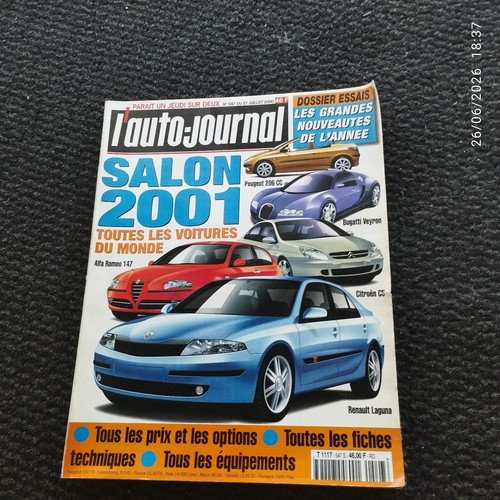 Revue auto journal 547 de - revue, n°547