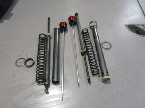 Mécanisme fourche droit - , (moto