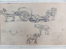 Dessin Crayon Papier XIXe