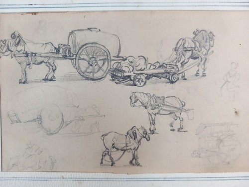 Dessin crayon papier xixe - crayon,