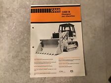 CASE 1450 B chargeur sur chenilles publicité documentation brochure d époque
