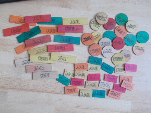 Anciens jetons cartes en - 57,