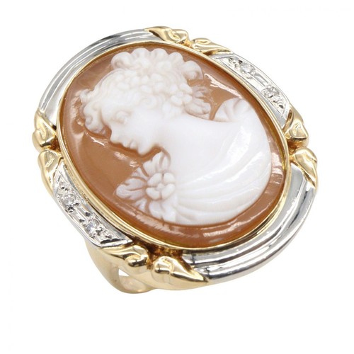 Bijoux bague camée - bague, pt900