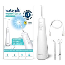 Waterpik WF-20 Pulse Hydropulseur Sans Fil Rechargeable Jet Dentaire Blanc
