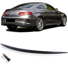 AILERON SPOILER LEVRE COFFRE AMG LOOK NOIR MERCEDES CLASSE C205 COUPE + CABRIO