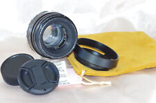 SWIRLY BOKEHS Objectif M42 58mm f2 HELIOS BeLOMO bouchons-pare-soleil-housse TBE