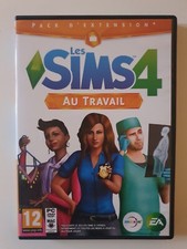 Les Sims 4 Au Travail Jeu Pc En Français Code Déjà utiliser Complet En Bon État.