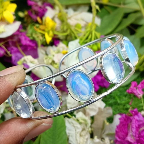 Beautiful opalite gemstone 925 - opalite,