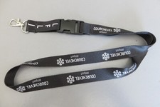 porte clé, badge, tour de cou publicité Courchevel Altiport