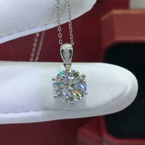 2ct coupe ronde moissanite - 2ct,