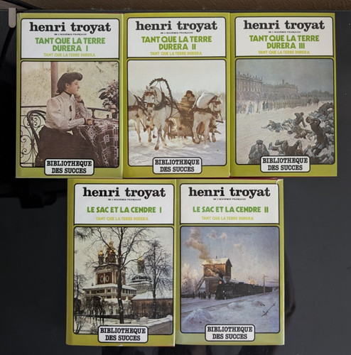 Lot livres henri troyat - henri,