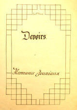 HERMANCE JOUNIAUX CAHIER