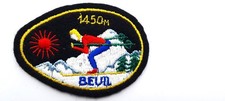 ECUSSON PATCH BEUIL SKI MONTAGNE ALPES MARITIMES 06