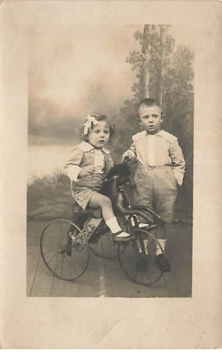 Deux enfants fillette - deux, la