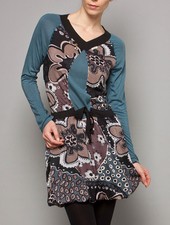 129 €   Neuf, étiq !  ROBE Tunique ELLYPS FILLES DU VENT T 44