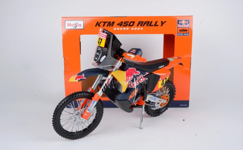 Moto ktm 450 dakar rally - 450, red