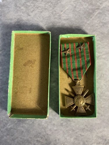 France médaille croix guerre - france,