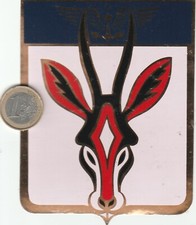 Autocollant.  Militaire