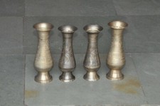 4 PC Vieux Laiton Artisanal