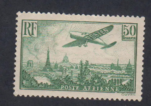 Timbre poste aérienne - poste,