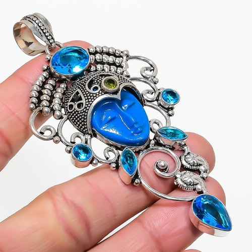 Pendentif pierre précieuse