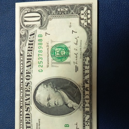 Billet dollars états unis - 10, États-unis