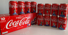 LOT 12 CANETTES COCA COLA EURO
